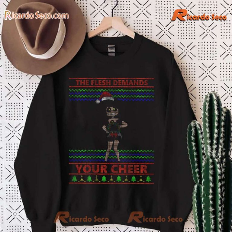 Murder Drones The Flesh Demands Your Cheer Sweater, Sweatshirt ZqSNT3l