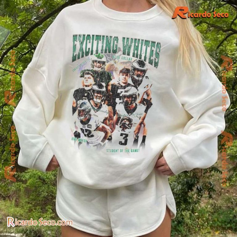 NFL Philadelphia Eagles Reed Blankenship & Cooper Dejean Eagles Exciting Whites Classic Men Shirt-x NoY3knp