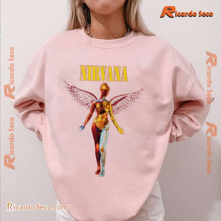 Nirvana In Utero Pink Gift For Fan Classic Ladies Shirt-b 3WOUFgC