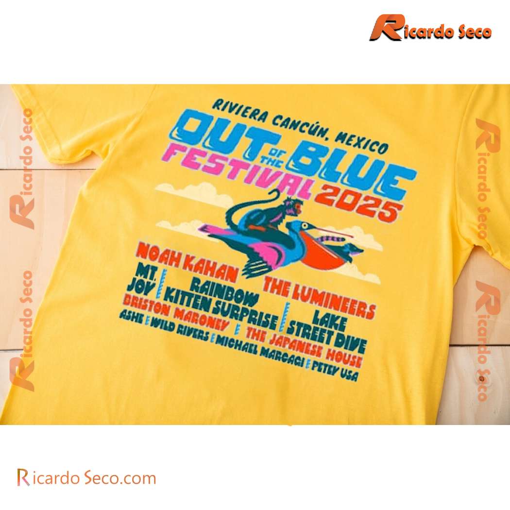 Out Of The Blue Festival 2025 Lumineers & Noah Kahan Classic Men Shirt-b Out Of The Blue Festival 2025 Lumineers & Noah Kahan Classic Men Shirt-b xip3ca0