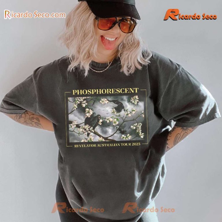 Phosphorescent Revelator Tour Of Australia 2025 Classic Men Shirt-a zL0eMj7