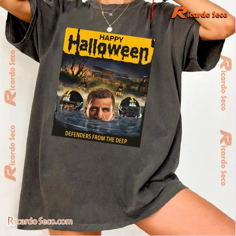 Pittsburgh Steelers Happy Halloween Defenders From The Deep Classic Men Shirt-a dPNm9BU