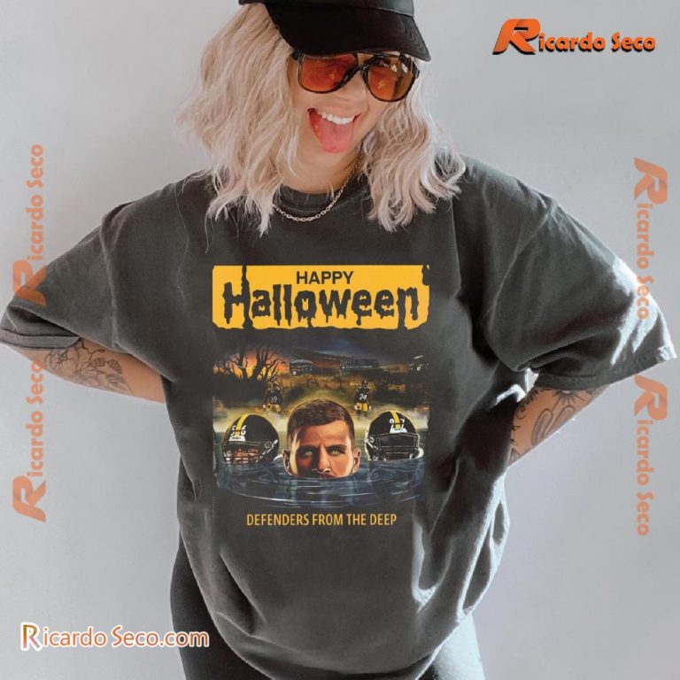 Pittsburgh Steelers Happy Halloween Defenders From The Deep Classic Men Shirt-b PHy2eQX