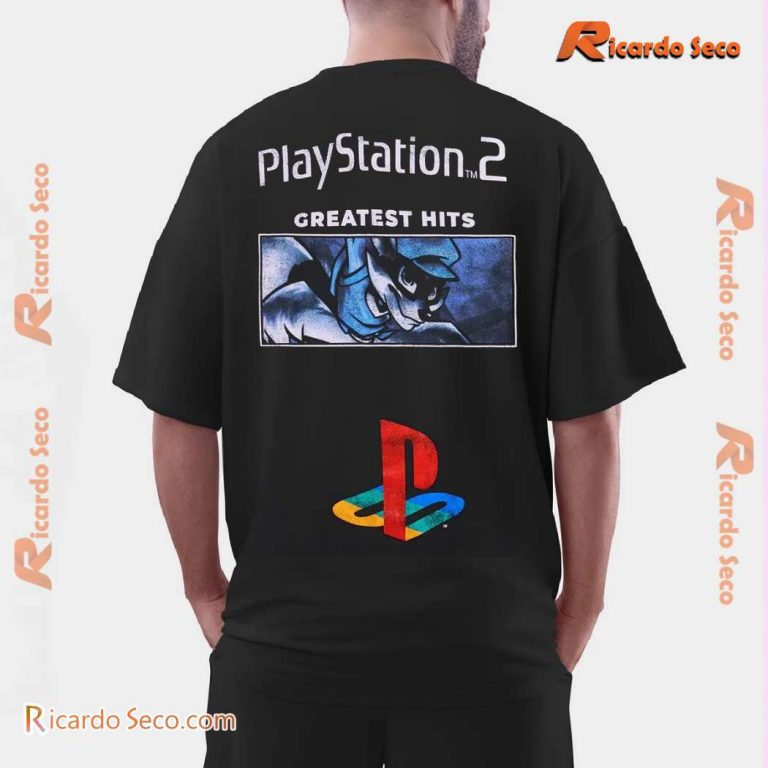 Playstation 2 Sly Cooper And The Thievius Raccoonus Greatest Hits Classic Men Shirt-b a9FXmzL