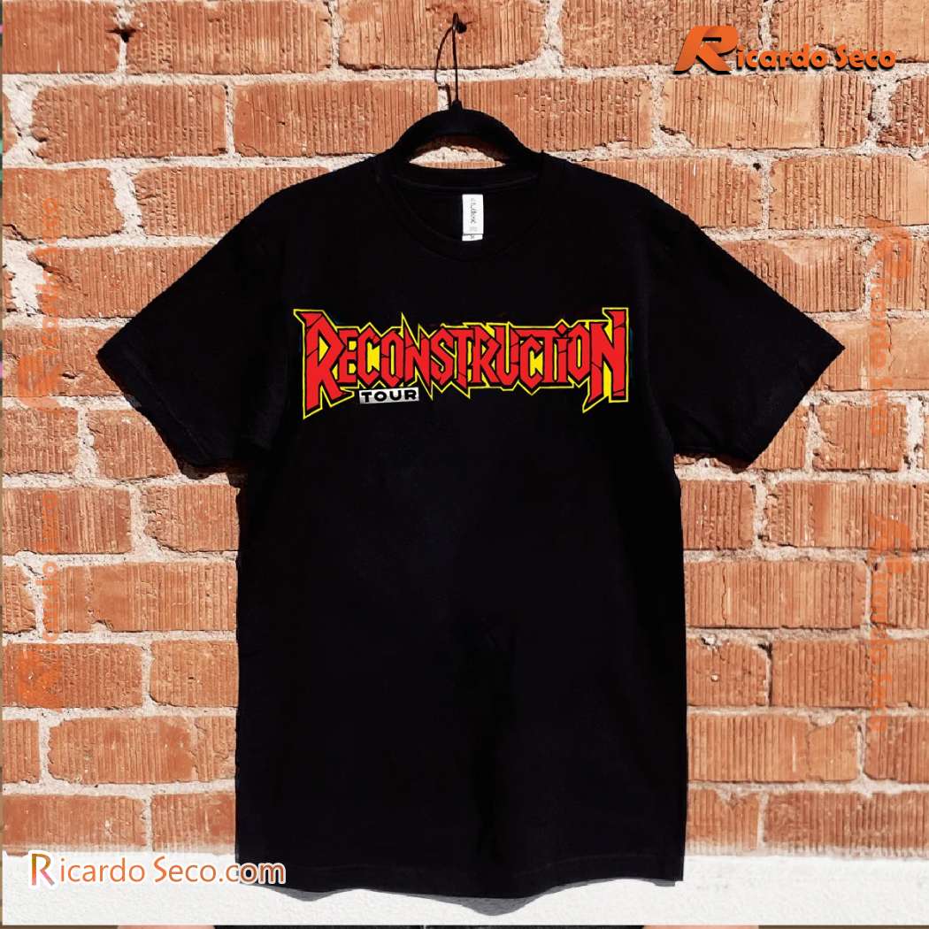 Reconstruction Tour 2025 Graphic Unisex T-shirt-a Ut7Ynzy