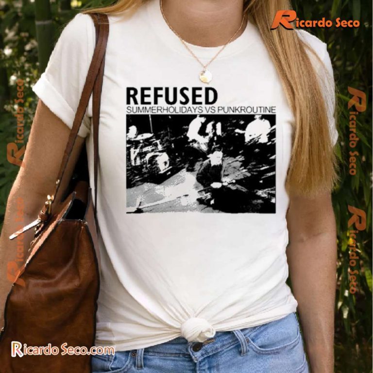 Refused Summerholidays Vs. Punkroutine Gift For Fan Classic Men Shirt-b oLfIAEx