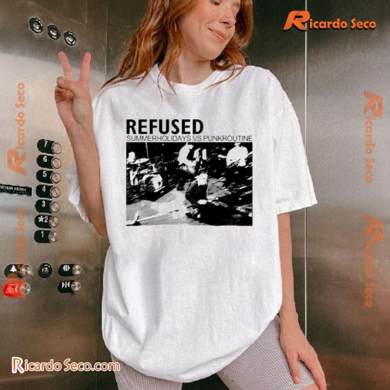 Refused Summerholidays Vs. Punkroutine Gift For Fan Classic Men Shirt-c Wp4ahi5