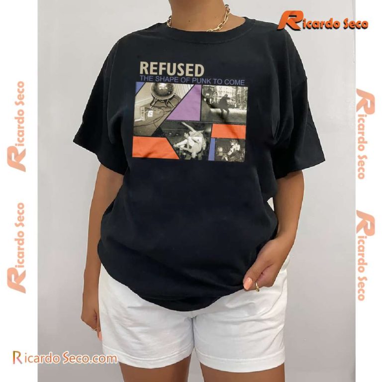 Refused The Shape Of Punk Classic Ladies Shirt-b RuAzKd7