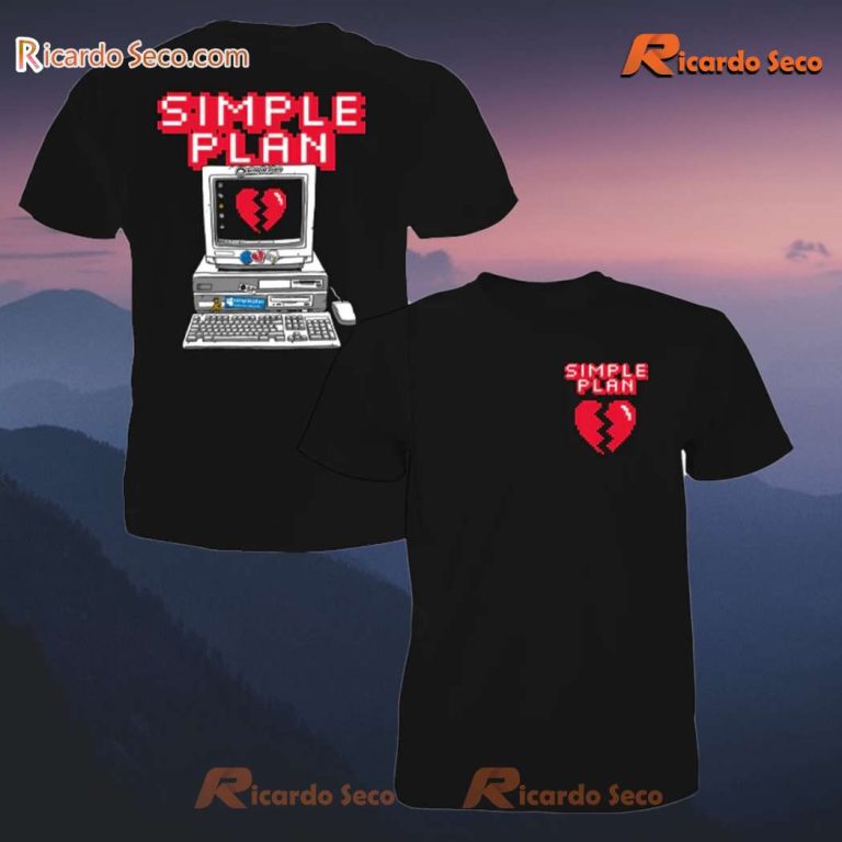 Simple Plan 90's Computer Gift For Fan Classic Men Shirt mgDMRU5