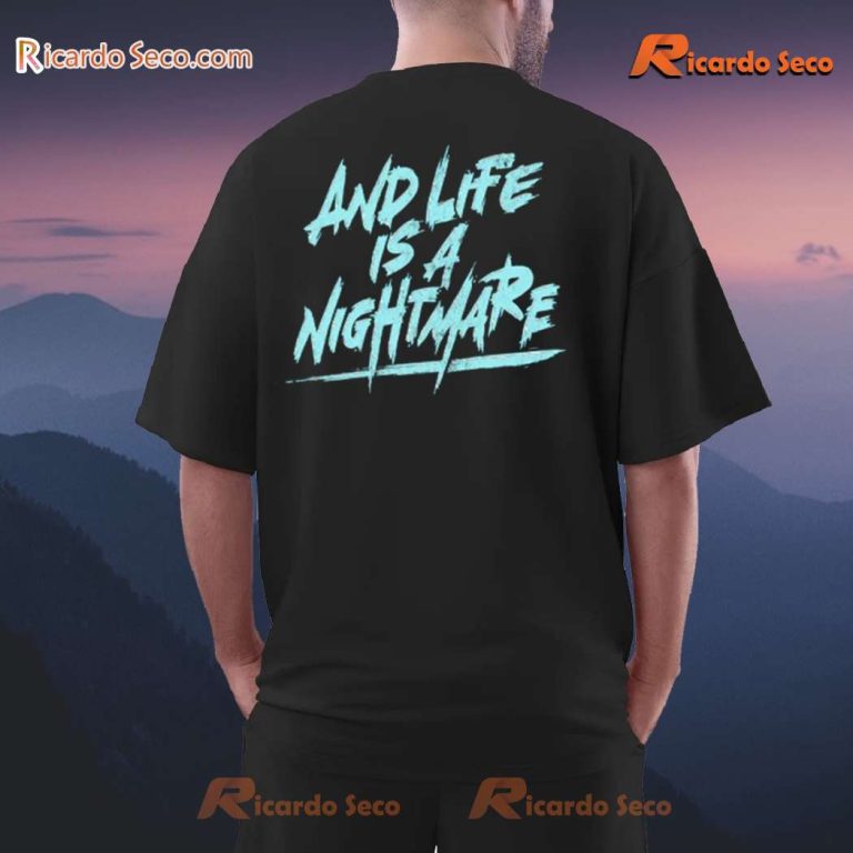 Simple Plan I'm Just A Kid An Adult And Life Is A Nightmare Classic Men Shirt-a yzlaL3f