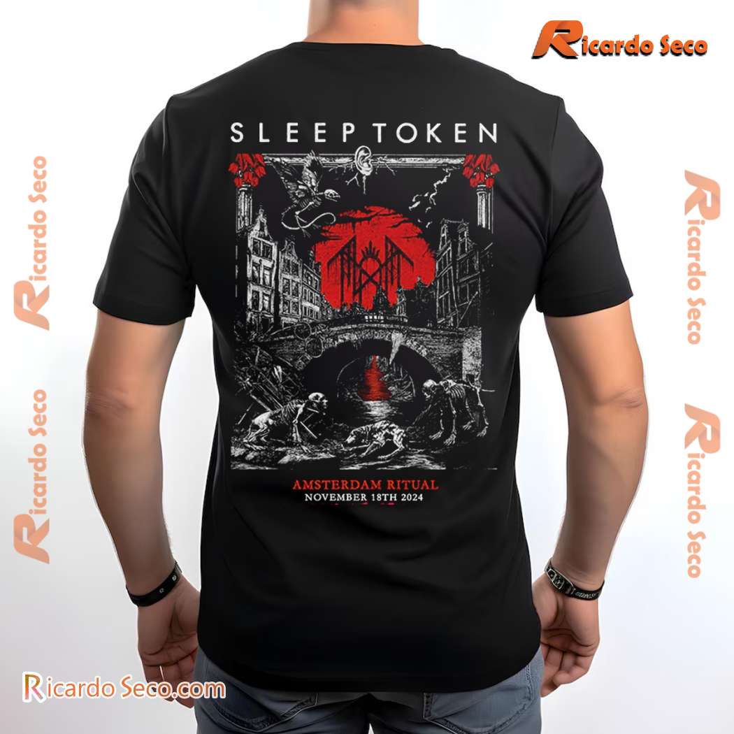 Sleep Token Amsterdam Ritual November 18th 2024 Classic Men Shirt 2Hi75u1