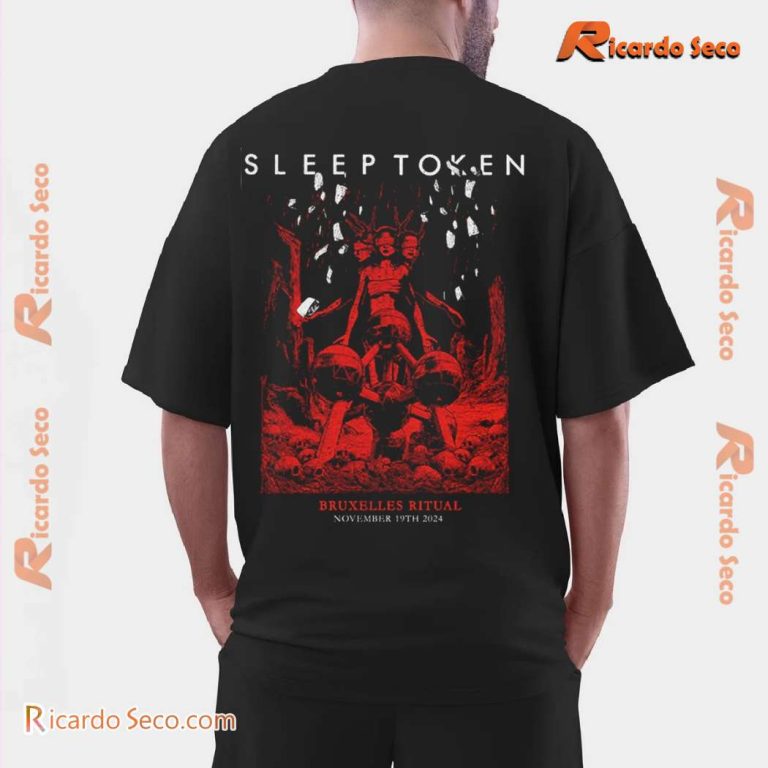 Sleep Token Bruxelles Ritual November 19th 2024 Classic Men Shirt hXBOMDk