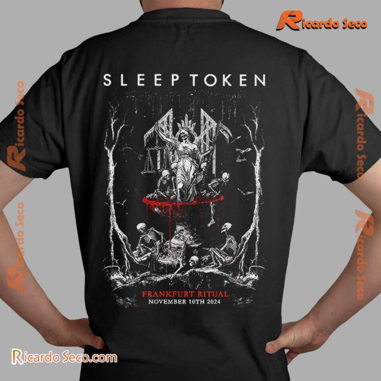 Sleep Token Frankfurt Ritual November 10th 2024 Unisex T-shirt 4HxERfX