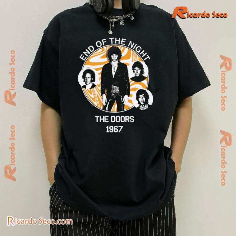 The Doors 1967 End Of The Night Classic Men Shirt evXdYaB