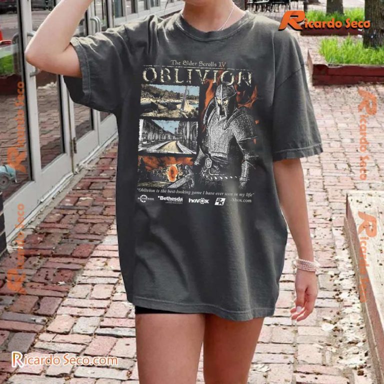 The Elder Scrolls Iv Oblivion Oblivion Is The Best-looking Game I Have Ever Seen In My Life Shirt-a ML1upGT