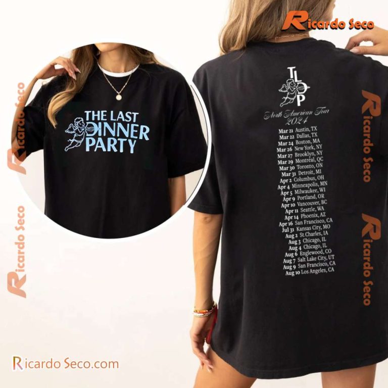 The Last Dinner Party North America Tour 2024 Classic Men Shirt u35wnD1