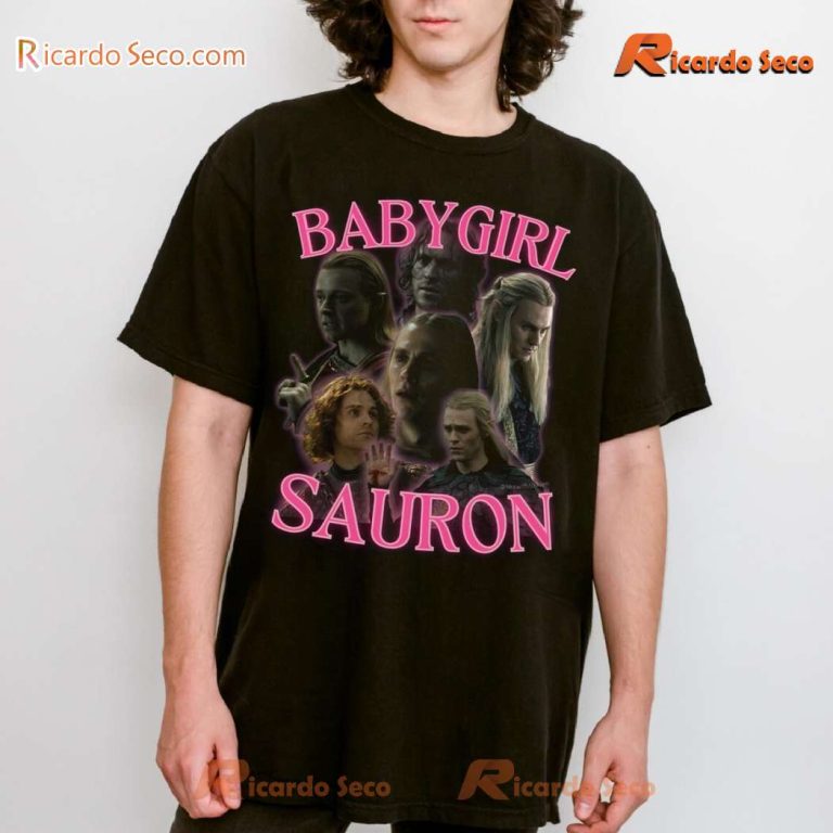 The Lord Of The Rings The Rings Of Power Baby Girl Sauron Vintage T-shirt-b o6QjJ09