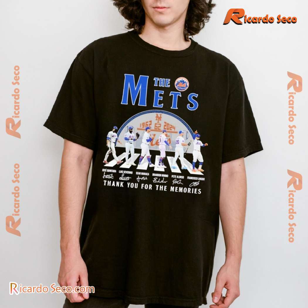 The New York Mets 1962-2024 Signature Thank You For The Memories Unisex Tee 3Sa9fJo