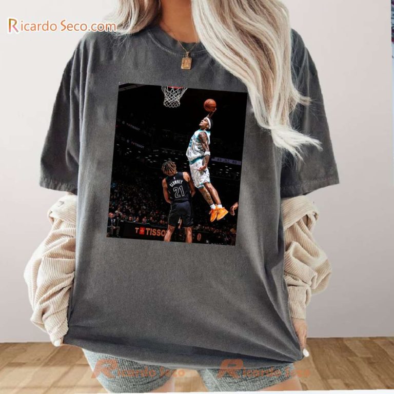 Tre Mann's Dunk Charlotte Hornets Graphic Unisex T-shirt-a iEF8fLU