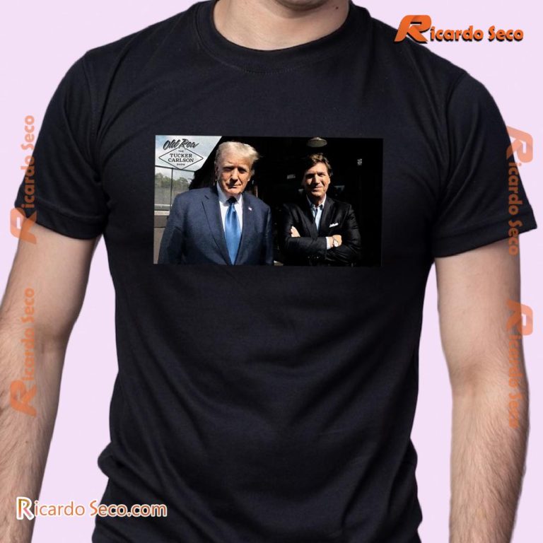 Tucker X Trump Interview Graphic Unisex T-shirt RIwquTZ