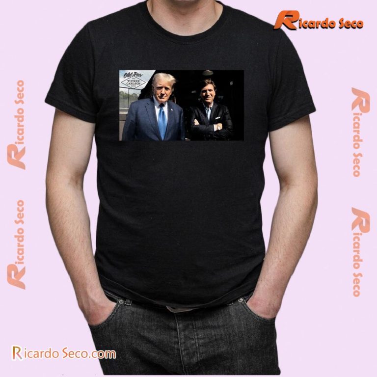 Tucker X Trump Interview Graphic Unisex T-shirt-b C3g2I0B