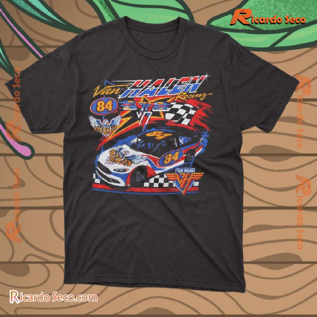 Van Halen Racing No 84 Graphic Classic Men Shirt Big5n7U