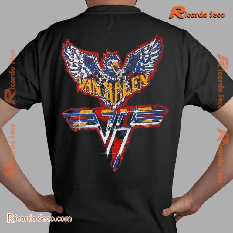 Van Halen Racing No 84 Graphic Classic Men Shirt-a EpBHsyk