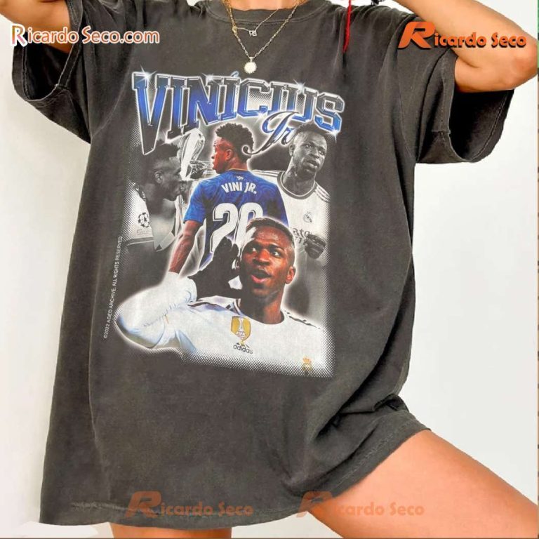 Vinicius Jr Vintage Graphic Unisex T-shirt yZfKQUG