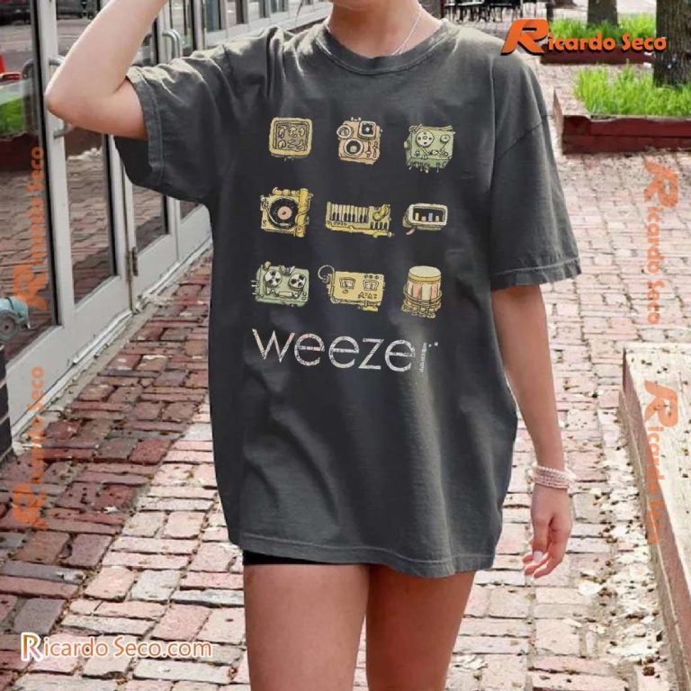 Weezer Instruments & Equipment Unisex T-shirt-a djcUfYz