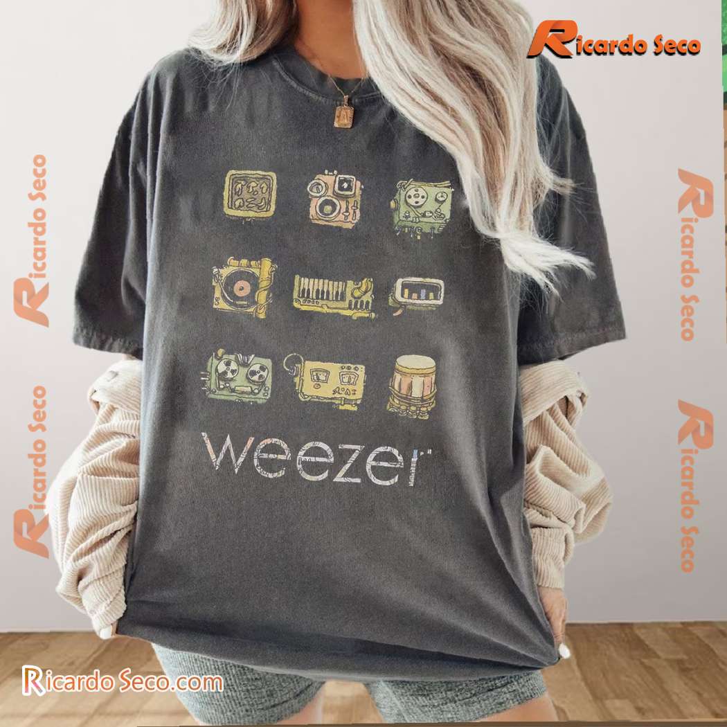 Weezer Instruments & Equipment Unisex T-shirt cYsGSo1