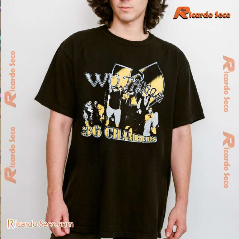 Wu Tang Clan 36 Chambers From The Slums Of Shaolin Classic Men Shirt 6BYDlmn