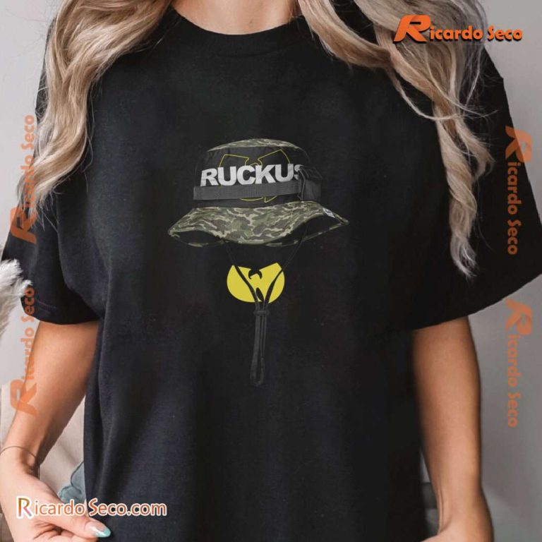 Wu Tang Ruckus Bucket Graphic Classic Men Shirt-a 4DNqeoh