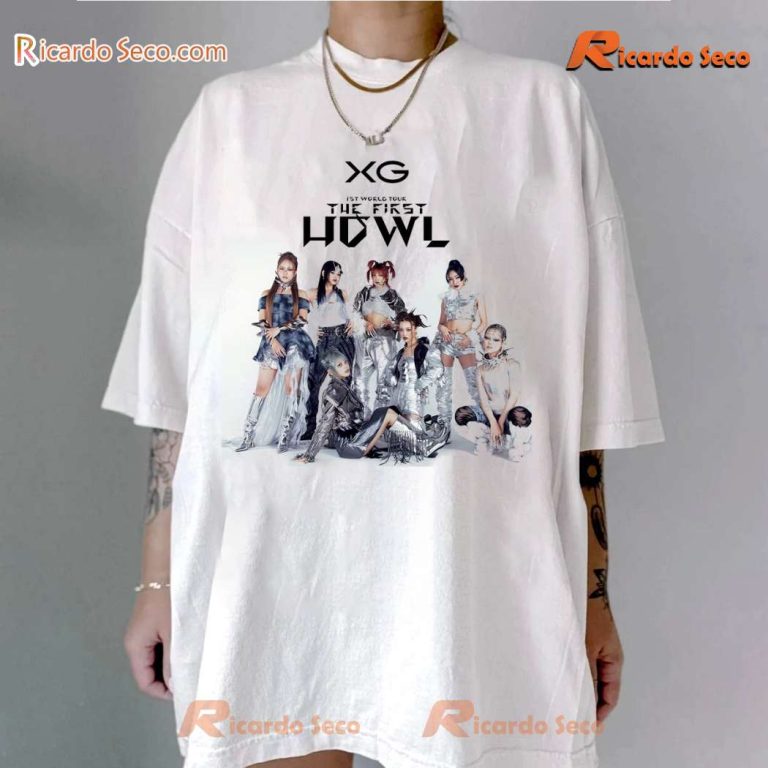 XG 1st World Tour The First Howl 2025 Classic Men Shirt-a 3YxLI4b