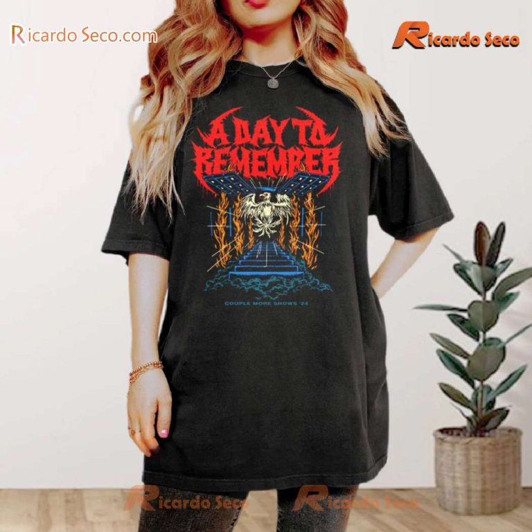 A Day To Remember Couple More Shows Tour Classic Men Shirt 5GrZLbI