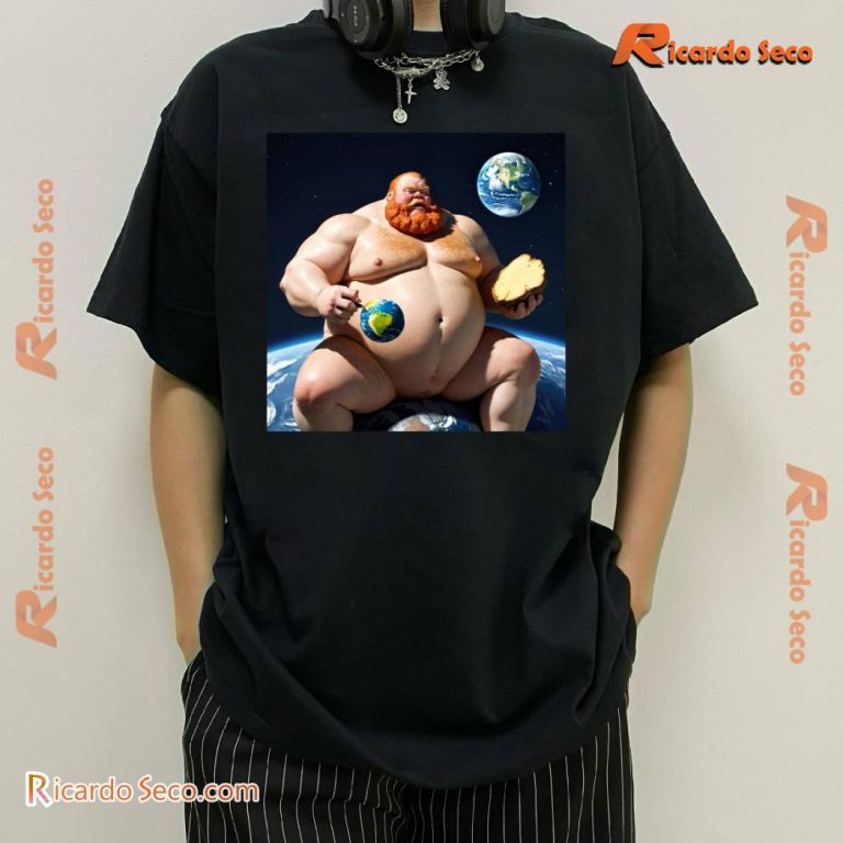 A Fat Large Ginger Man Named Caseoh Is Eating Earth Unisex T-shirt-b WfZ8xhF