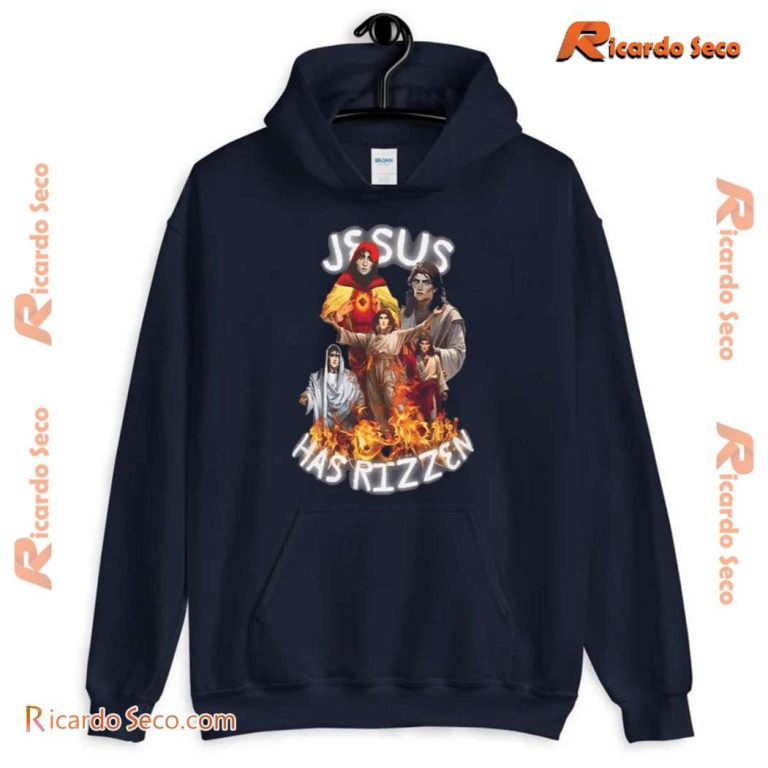 Arcane Viktor Jesus Has Rizzen Xmas Graphic T-shirt-b 2mc785C