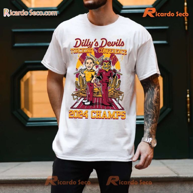 Arizona State Sun Devils Dillys Devils 2024 Champs Classic Men Shirt-a dQ1eHLO