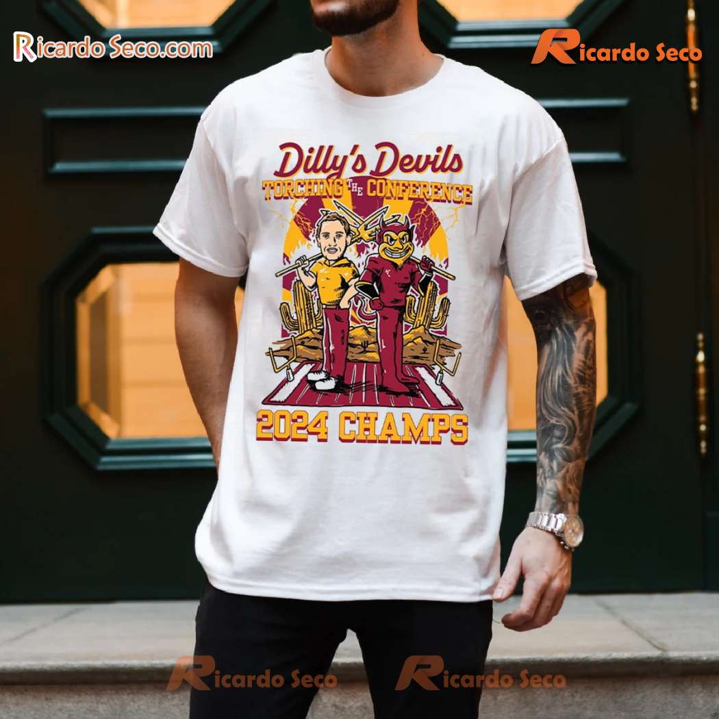 Arizona State Sun Devils Dillys Devils 2024 Champs Classic Men Shirt-a dQ1eHLO
