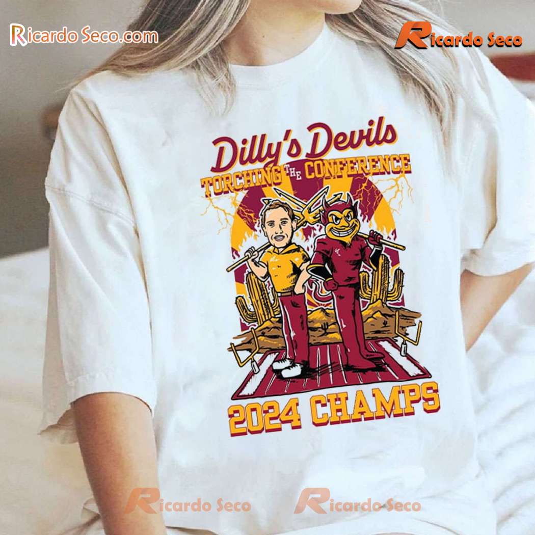 Arizona State Sun Devils Dillys Devils 2024 Champs Classic Men Shirt vFuj5L3