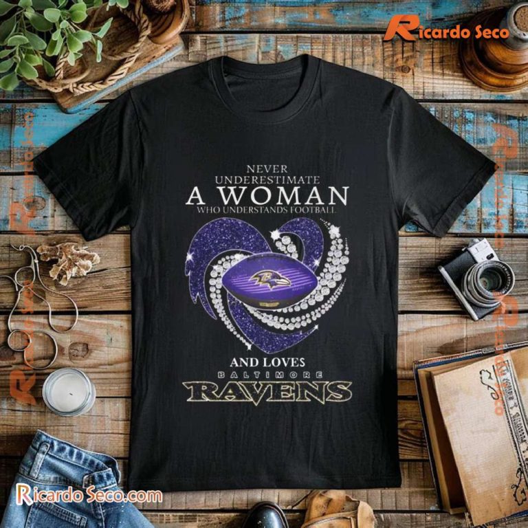 Baltimore Ravens A Woman Who Understands Football And Loves Classic Men Shirt-a VoBUvmW