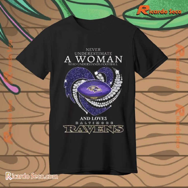 Baltimore Ravens A Woman Who Understands Football And Loves Classic Men Shirt rbAWmtv