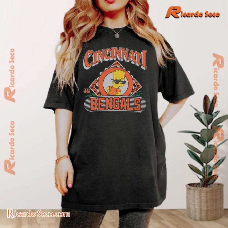 Bart Cincinnati Bengals Gift For Fan Graphic Classic Men Shirt-a rk1NRxL