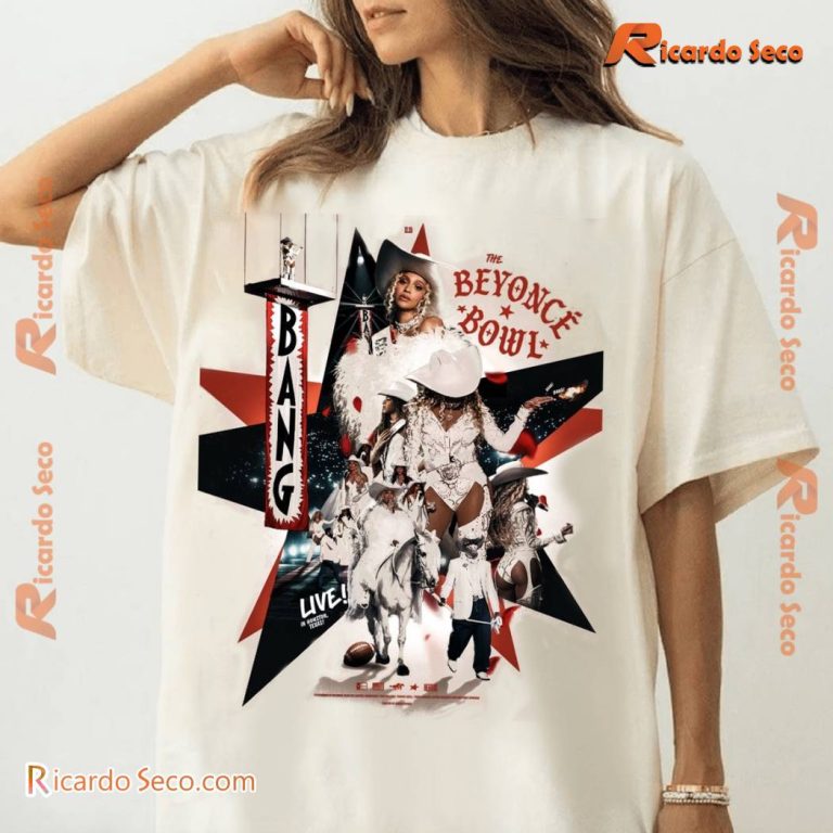 Beyonce Bowl Live Christmas Day Game Unisex T-shirt fd0QcHA