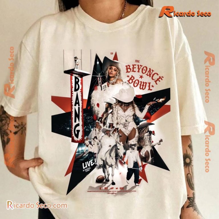 Beyonce Bowl Live Christmas Day Game Unisex T-shirt-a OQpN0jY