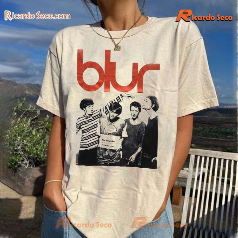 Blur Leisure Era Silkscreened Band Gift For Fan Classic Men Shirt-b u5UWH93