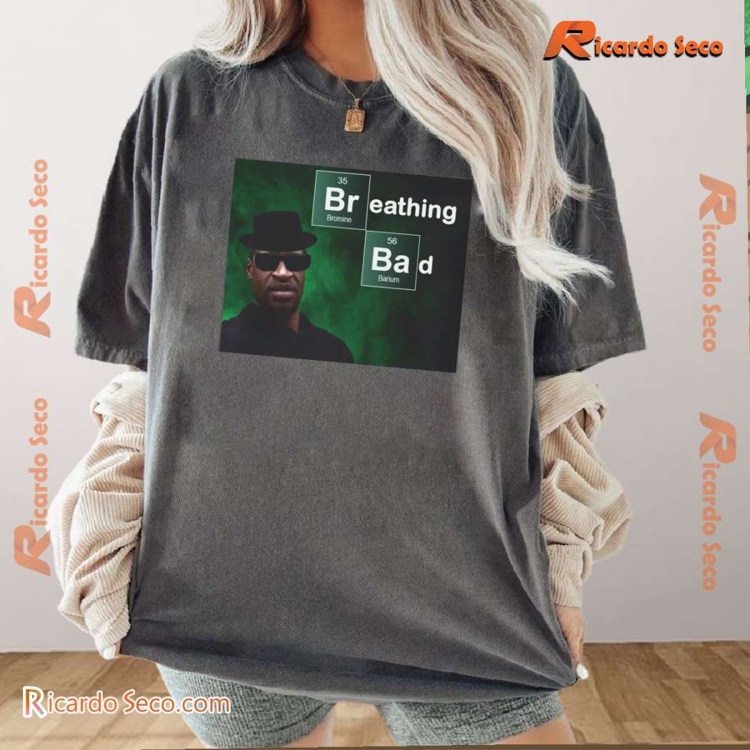 Breathing Bad Graphic Unisex T-shirt-a KBeRrCZ