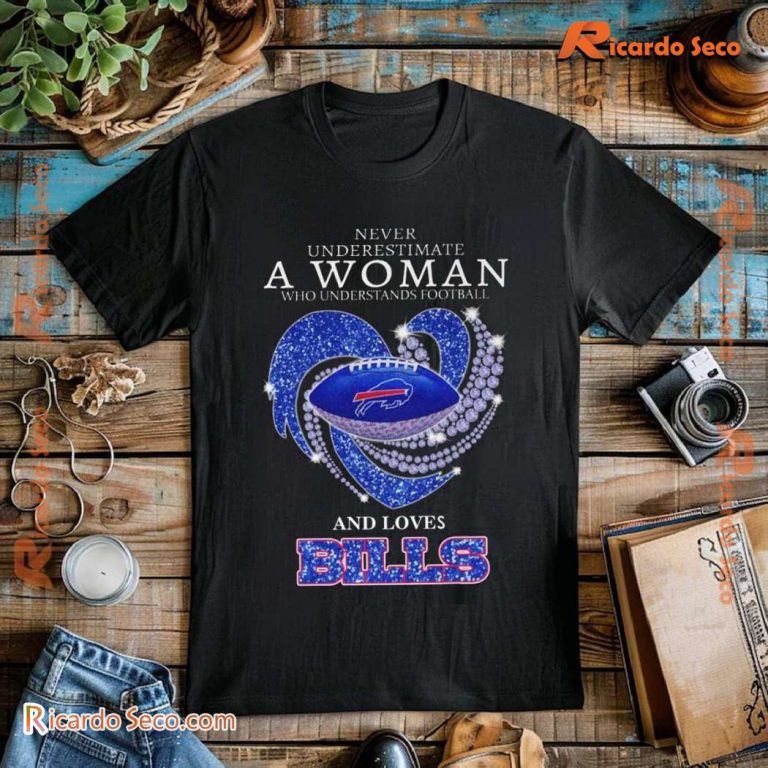 Buffalo Bills A Woman Who Understands Football And Loves Classic Men Shirt-a H5Siqvu