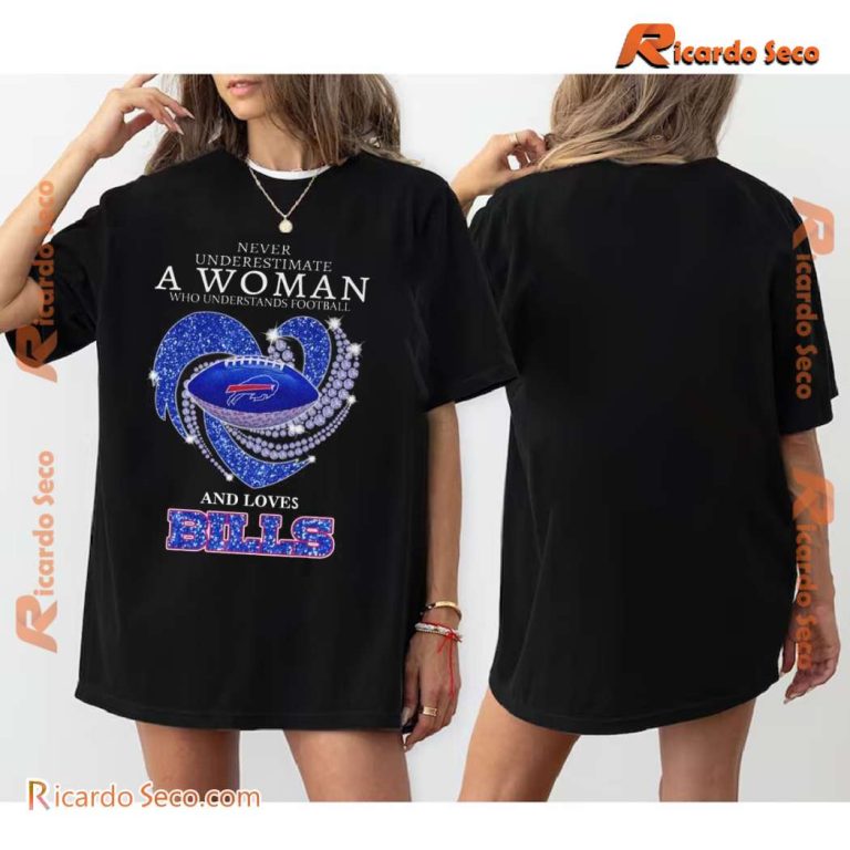 Buffalo Bills A Woman Who Understands Football And Loves Classic Men Shirt hLTCn0K