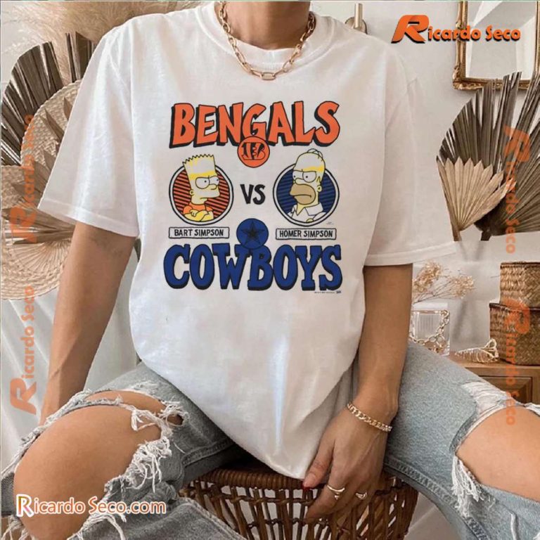 Cincinnati Bengals Vs Dallas Cowboys Graphic Classic Men Shirt-a QlSjUwY