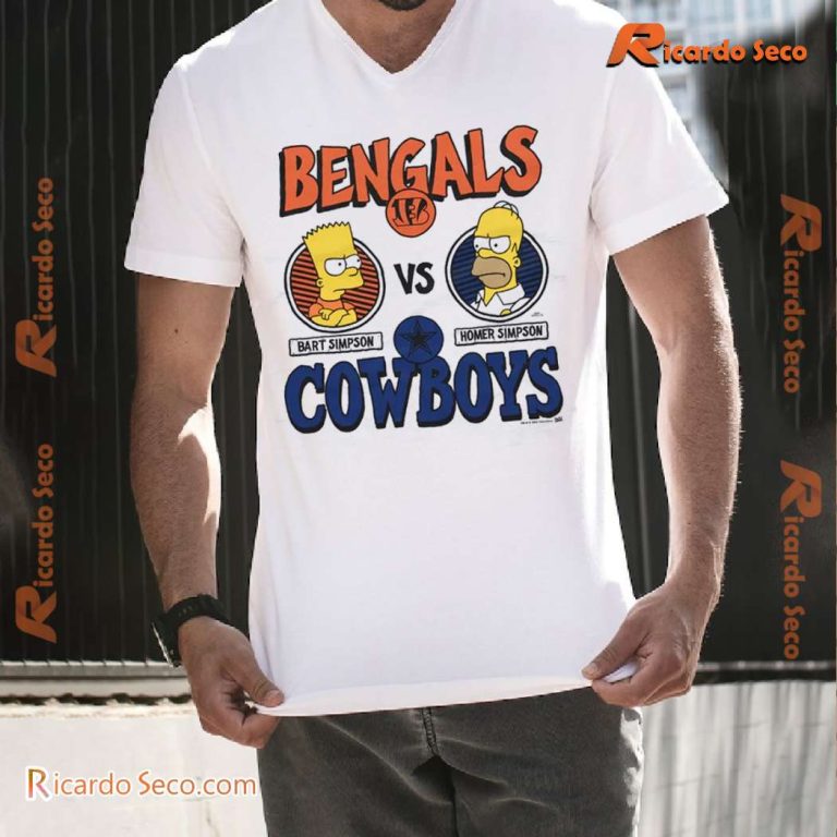 Cincinnati Bengals Vs Dallas Cowboys Graphic Classic Men Shirt-b zwa6WpO